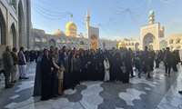 اردوی زیارتی ، فرهنگی به مشهدمقدس بصورت مشترک بین دوبیمارستان  شهید محمدی وشریعتی